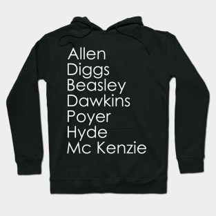 Allen Diggs Beasley Dawkins Poyer Hyde Mc Kenzie Buffalo Football Hoodie